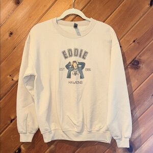 Stranger things Eddie Hawkins crewneck sweatshirt